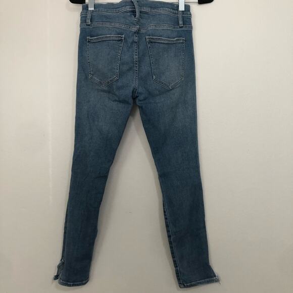 Current/Elliot The Stiletto Vent Hem Skinny Jeans - Picture 4 of 5